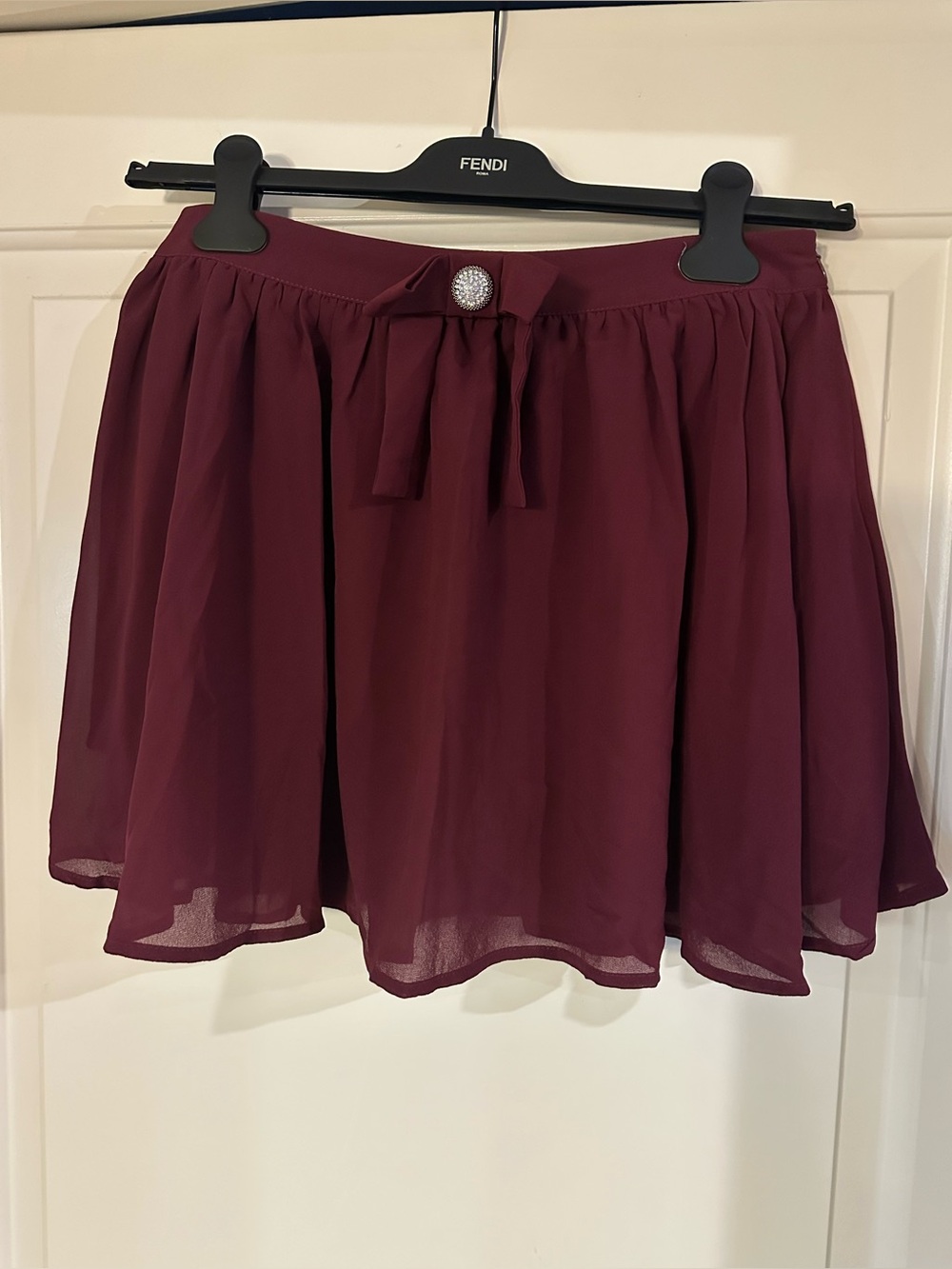 NWT Commense One-Shoulder 2-Piece Chiffon Short Set - M - Picture 2 of 7